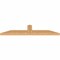 Ekena Millwork Portland Smooth Timber Gable Bracket, Western Red Cedar, 72"W x 15"H x 3 1/2"D x 5 1/2"F, 5/12 Pitch GBW072X15X0406POR00SWR - alternate 4
